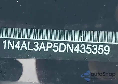 2013 Nissan Altima 2.5 Sv из США, поврежденный, VIN 1N4AL3AP5DN435359